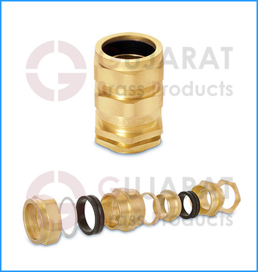 E1W Brass Cable Gland